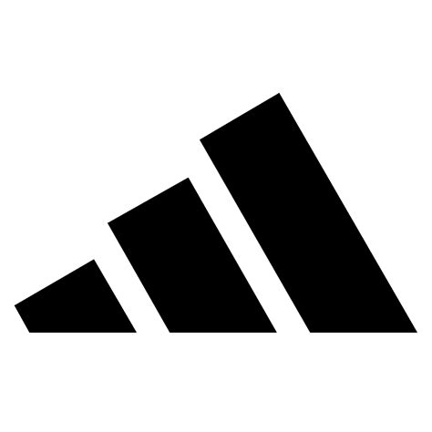 adidas r logo mit schwarzen hintergrund